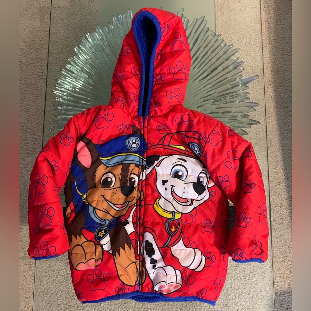🧸 Kids Paw Patrol Reversible Jacket